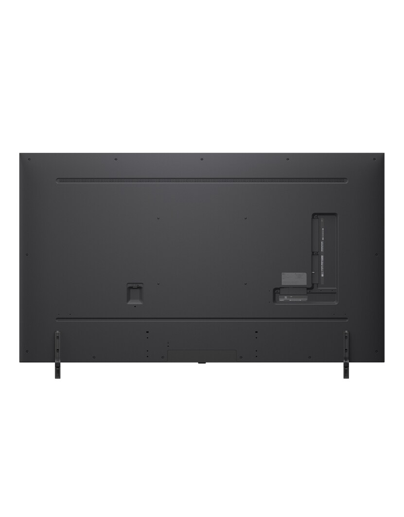 Vista traseira do televisor LG QNED8E