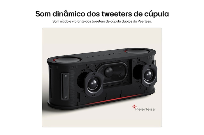 USP card: Dual dome tweeters