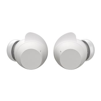 Vista frontal dos auriculares