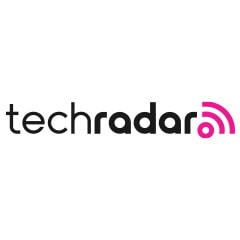 Logótipo do prémio TechRadar 2025