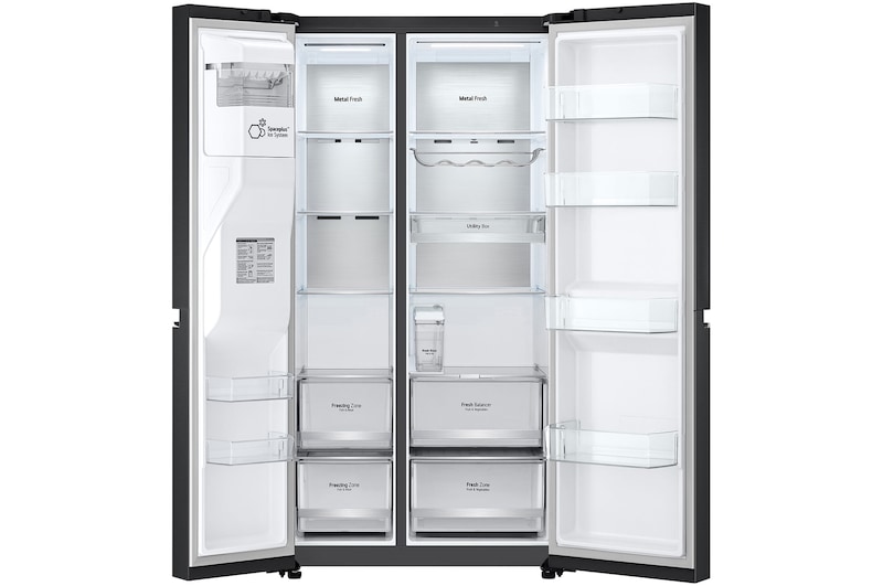 front open without food