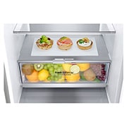 LG Frigorífico Combinado LG inox 381l com Classe Energética A-20%, DoorCooling+™ e Wi-Fi, GBB92MBB3P