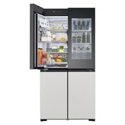 LG Frigorífico Americano de 4 portas MoodUP™ | 617L | InstaView™, GMV960NNME