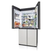 LG Frigorífico Americano de 4 portas MoodUP™ | 617L | InstaView™, GMV960NNME