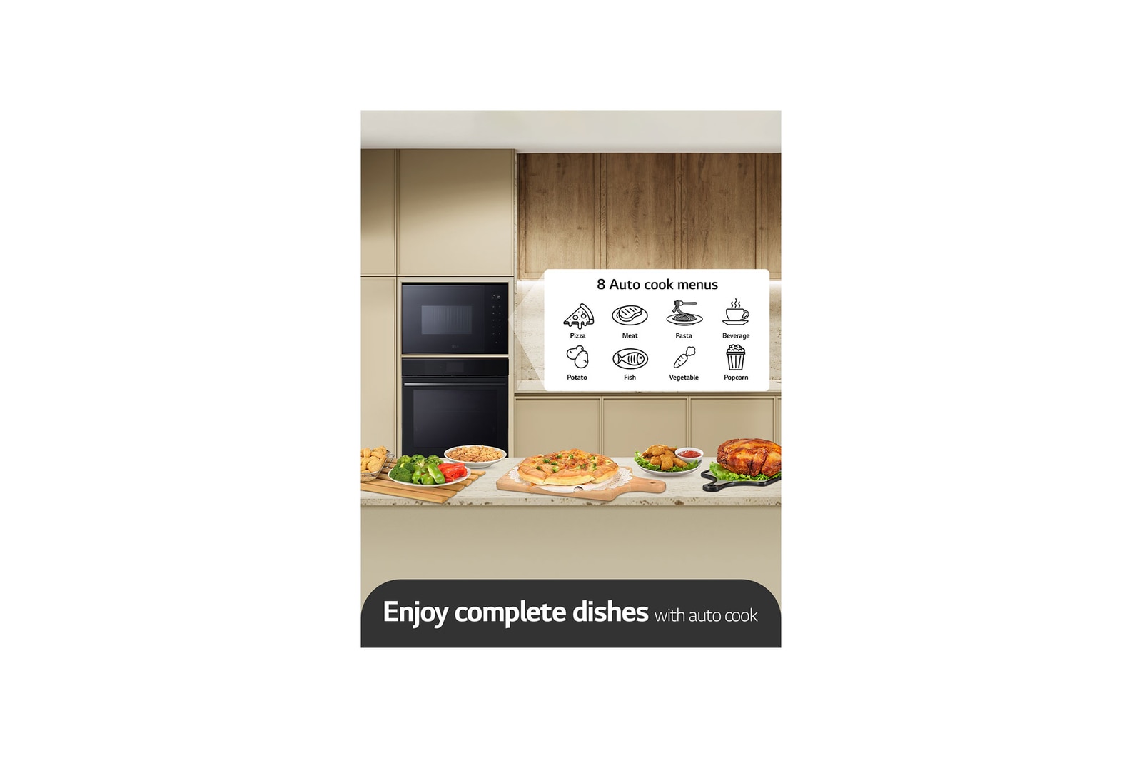 enjoy Complete dishes 