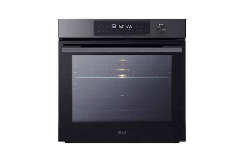 Vista frontal de Forno de Encastre LG 76l | Classe Energética A+ | Air Fryer WS7D7631WB
