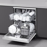 LG Máquina de Loiça LG | Motor Direct Drive Inverter | QuadWash™ | EasyRack™ | LG ThinQ™, DF142FV