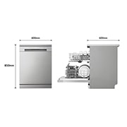 LG Máquina de Loiça LG | Motor Direct Drive Inverter | QuadWash™ | EasyRack™ | LG ThinQ™, DF142FV