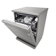 left side with item and slightly open door