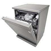 left side with item and slightly open door
