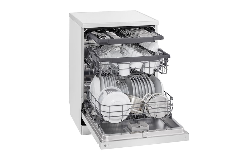 Right side view with Dishes