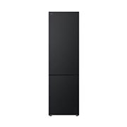Vista frontal do Frigorífico Combinado LG GBV22NCBEP com 387l e cor Essence Matte Black