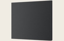 Amostra de cor para essence matte black.