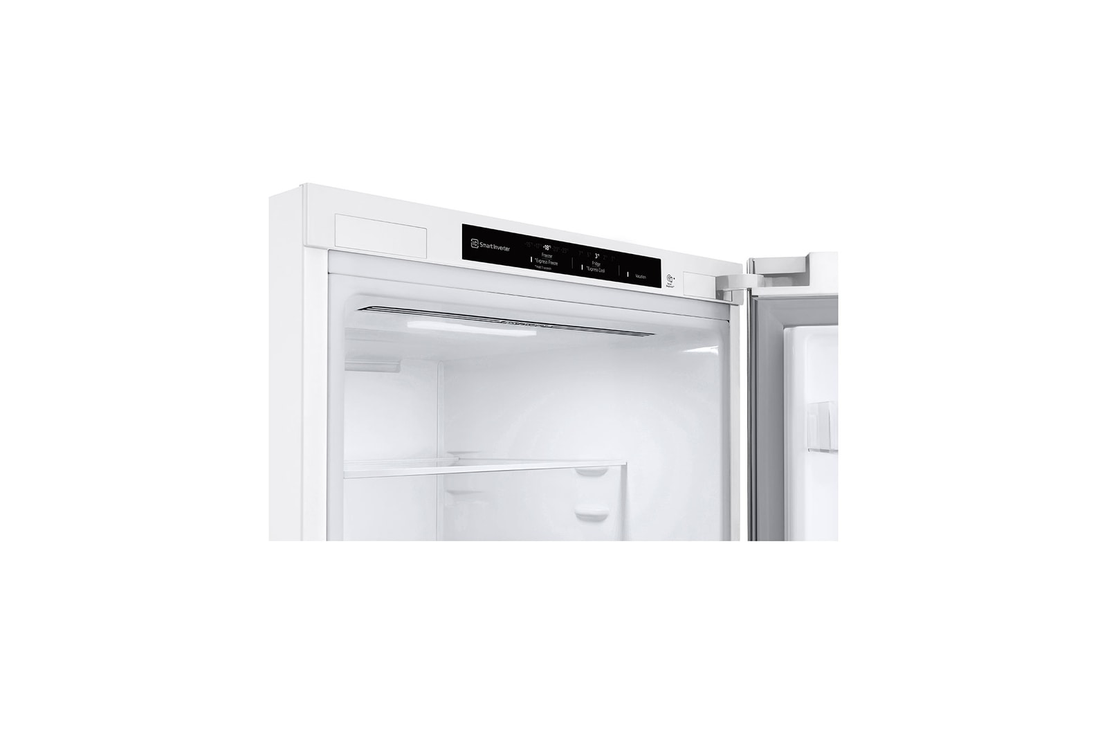 left side open with food stored