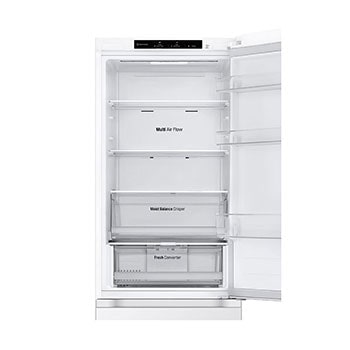 drawer view with food stored
