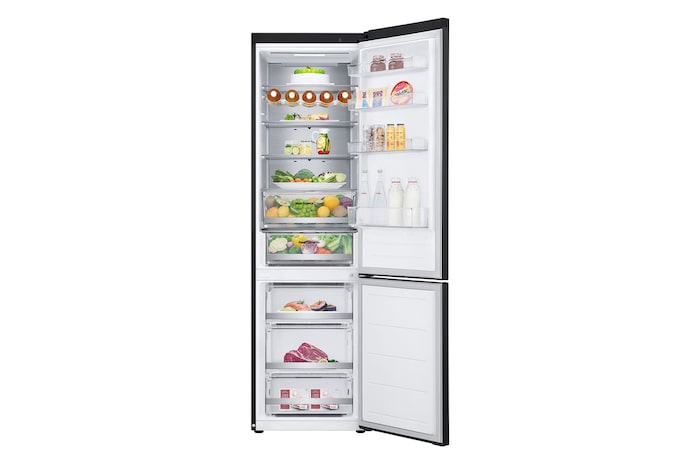 LG Frigorífico Combinado | 387l | Eficiência Energética C | NatureFRESH™ | DoorCooling+™ | LinearCooling™ | FRESH Converter™ | Metal Fresh™, GBV5250CEP