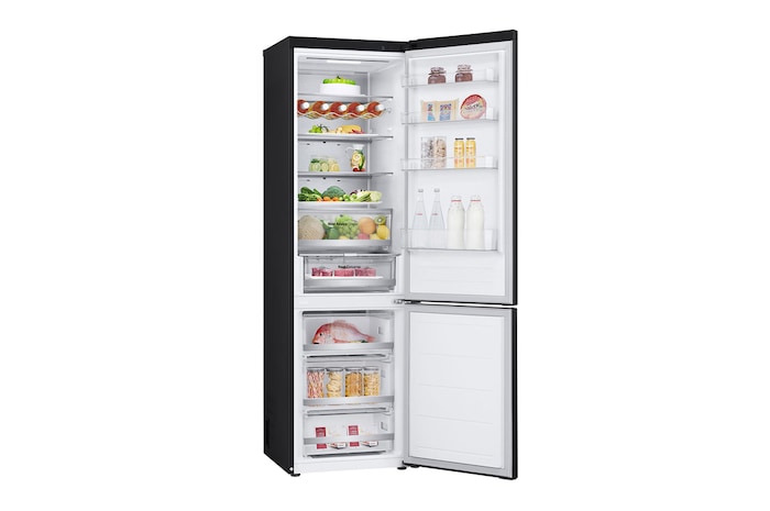 LG Frigorífico Combinado | 387l | Eficiência Energética C | NatureFRESH™ | DoorCooling+™ | LinearCooling™ | FRESH Converter™ | Metal Fresh™, GBV5250CEP