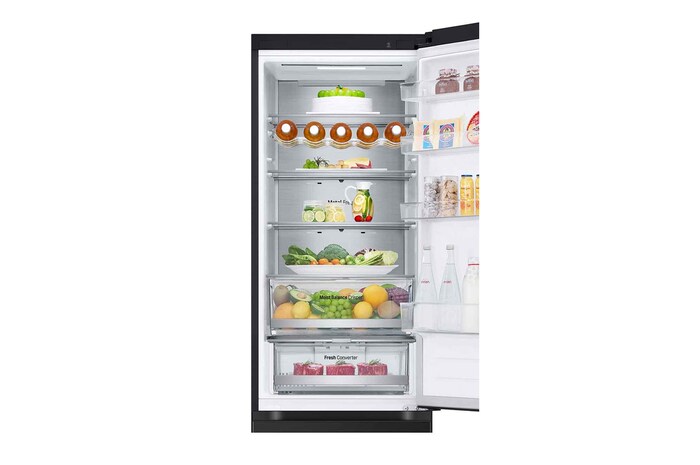 LG Frigorífico Combinado | 387l | Eficiência Energética C | NatureFRESH™ | DoorCooling+™ | LinearCooling™ | FRESH Converter™ | Metal Fresh™, GBV5250CEP