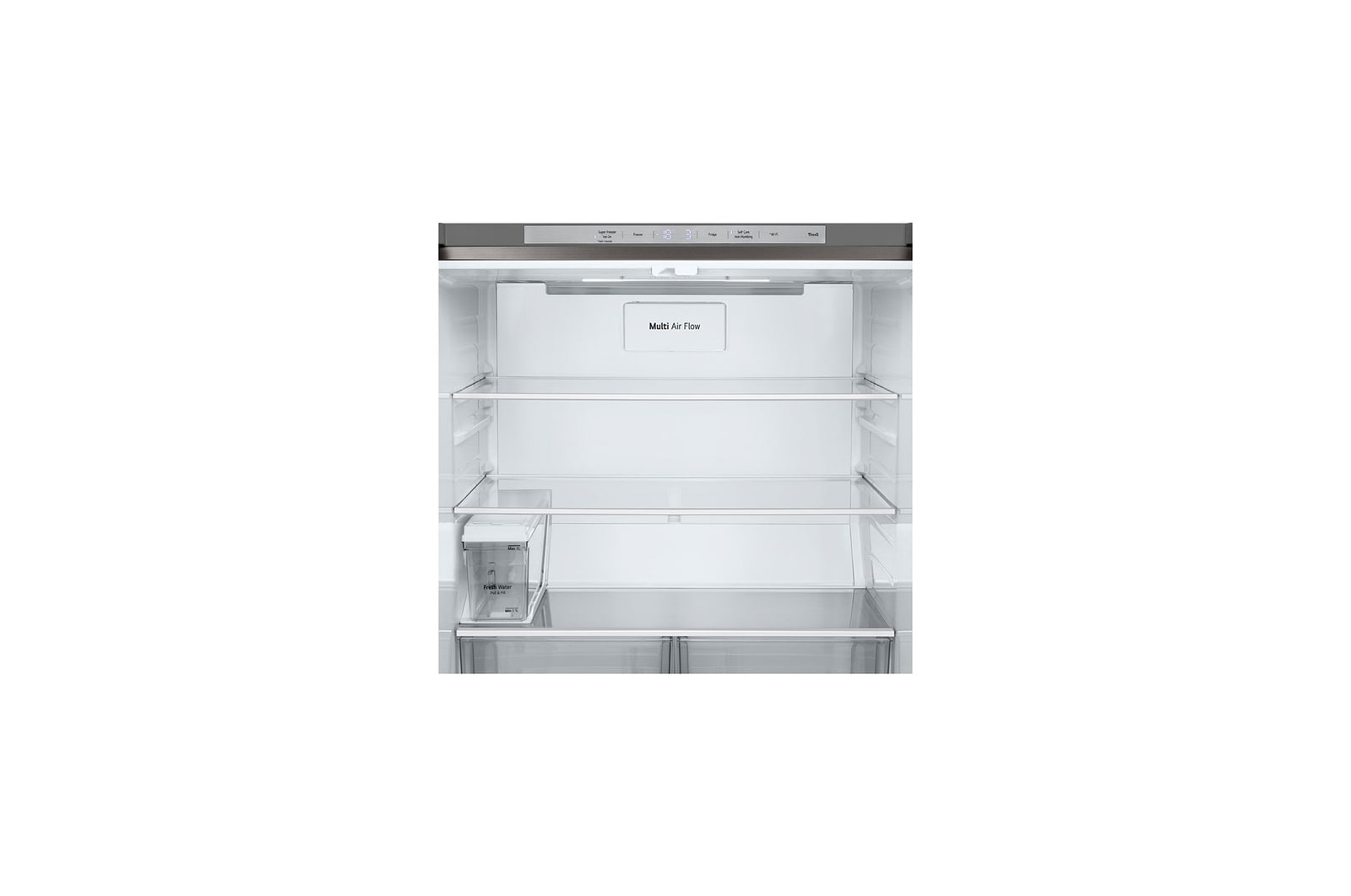 LG Frigorífico Americano de 4 Portas | 508l | Eficiência Energética E | LinearCooling™ | DoorCooling™ | UVnano™ | ThinQ™, GML861PYPE