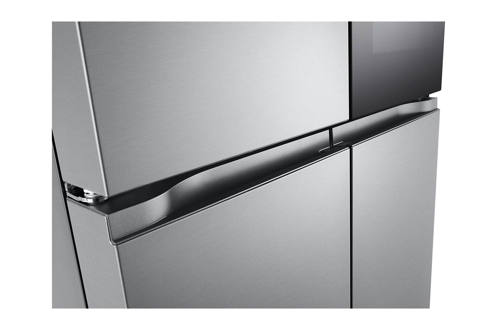 LG Frigorífico Americano de 4 Portas LG inox 666l com Eficiência Energética E, InstaView™ e Compressor Inverter Linear™, GMV960MBDE