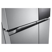 LG Frigorífico Americano de 4 Portas LG inox 666l com Eficiência Energética E, InstaView™ e Compressor Inverter Linear™, GMV960MBDE