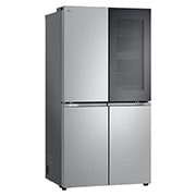 LG Frigorífico Americano de 4 Portas LG inox 666l com Eficiência Energética E, InstaView™ e Compressor Inverter Linear™, GMV960MBDE