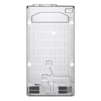 LG Frigorífico Americano LG prime silver com 664l, eficiência energética E e Smart Inverter™, GSBC40PYPE