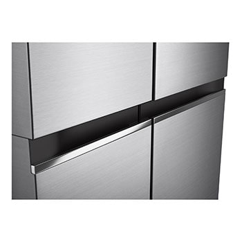 LG Frigorífico Americano LG prime silver com 664l, eficiência energética E e Smart Inverter™, GSBC40PYPE