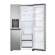 left side door open view without food