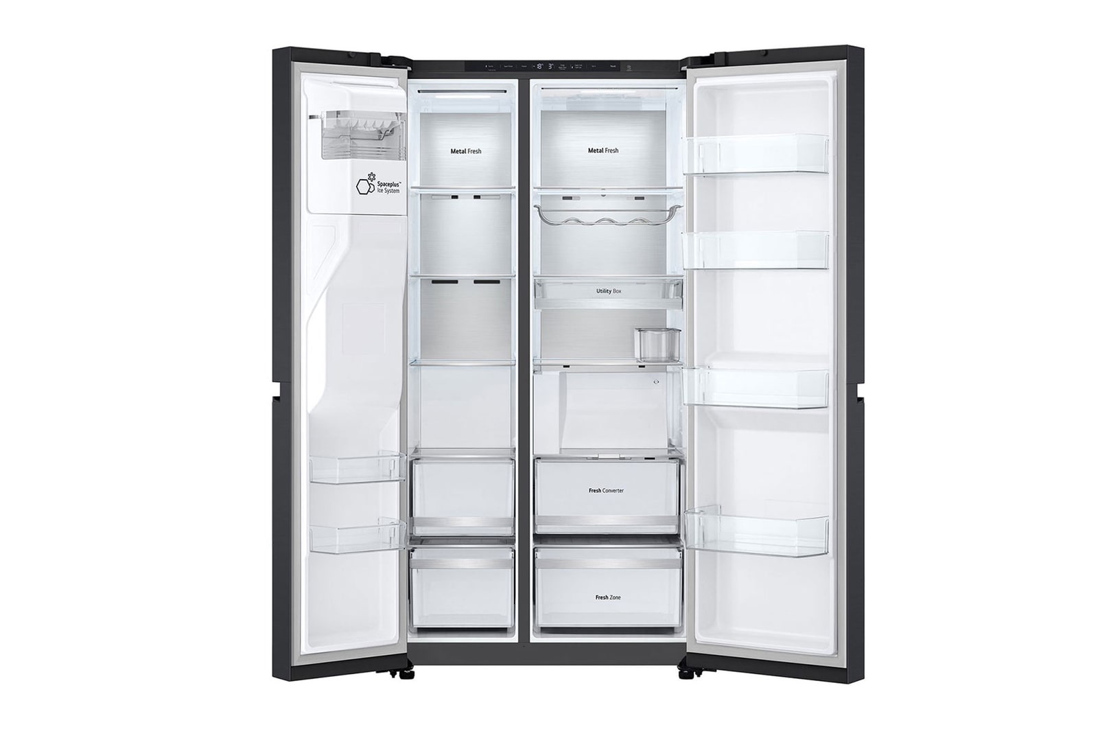 Front all door open without food