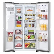 door open with food