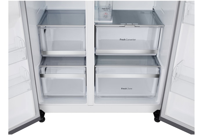 storage bottom view with out food