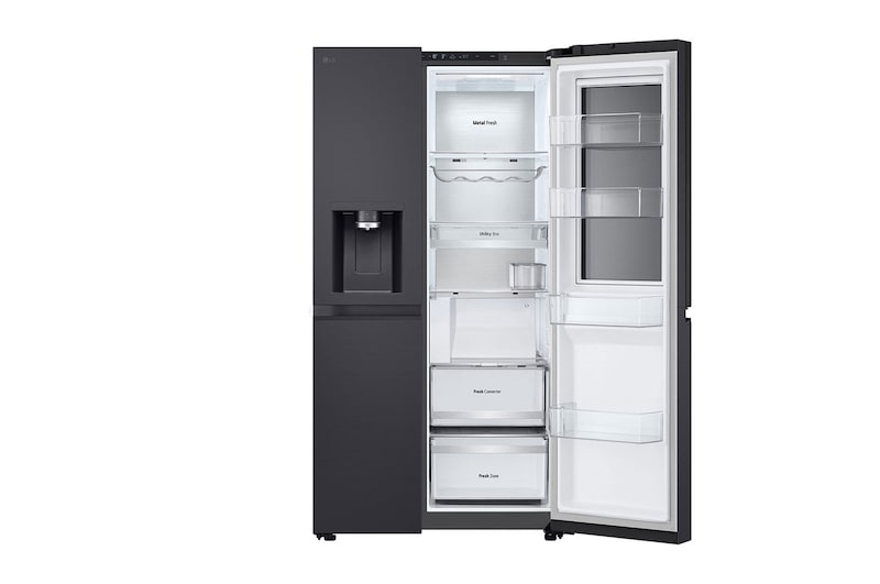 front view with food