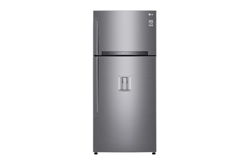 Vista frontal de Frigorífico 2 Portas, Classe Energética E, Total No Frost, LINEARCooling™, GTF916PZPED