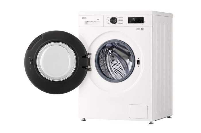 right side with open door view