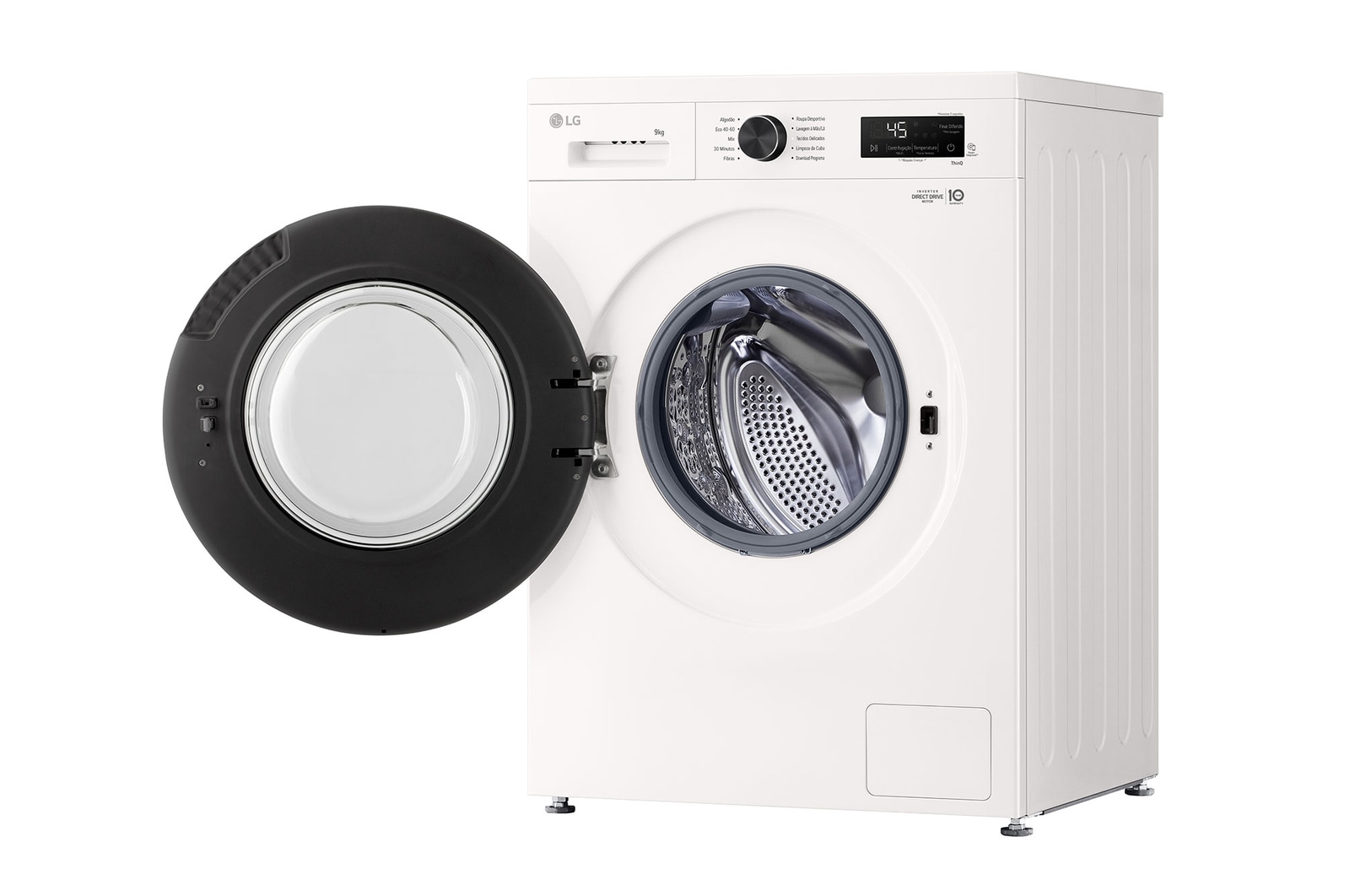 right side with open door view