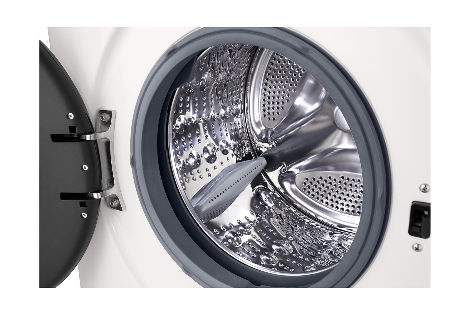 side door open and zoom view