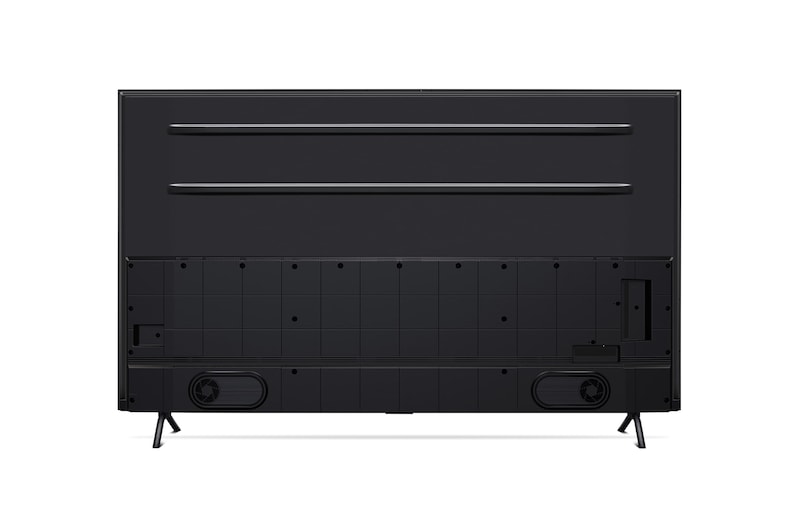 Vista traseira da LG UHD TV, UT91