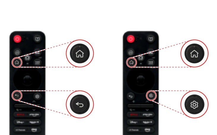 Como anular o registo do Magic Remote Control