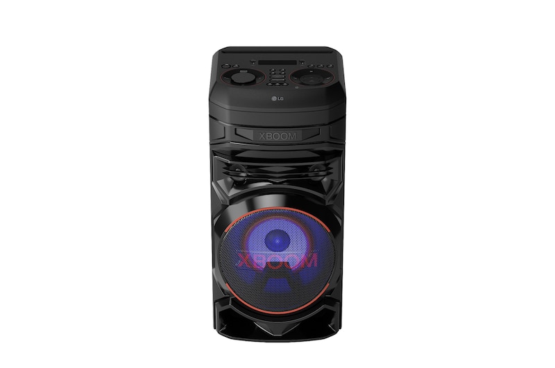 45 degree top view with blue lighting