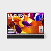 LG OLED evo AI G4 4K Smart TV de 65 polegadas 2024