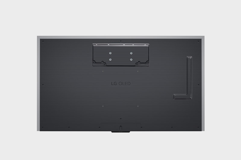 Vista traseira do LG OLED evo TV, OLED M4