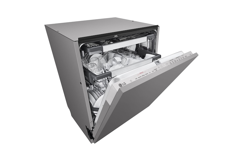 Vista frontal com porta aberta