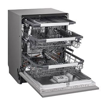 Vista lateral esquerda com porta aberta