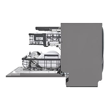 Vista lateral com 3.ª prateleira - superior