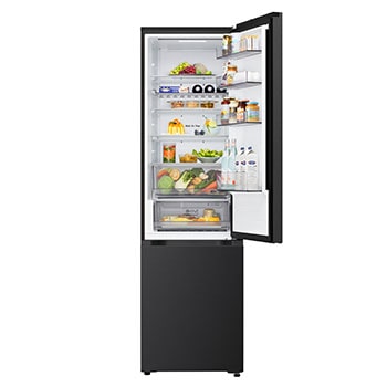 À esquerda, carne com -3 °C, no centro, peixe fresco com 0 °C e, à direita, queijo com 2 °C.