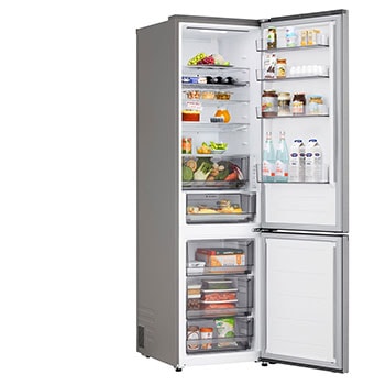 Vista superior do frigorífico combinado LG (GBBS322APY)