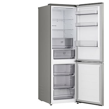 Vista superior do frigorífico combinado LG (GBBSJ10EPY)