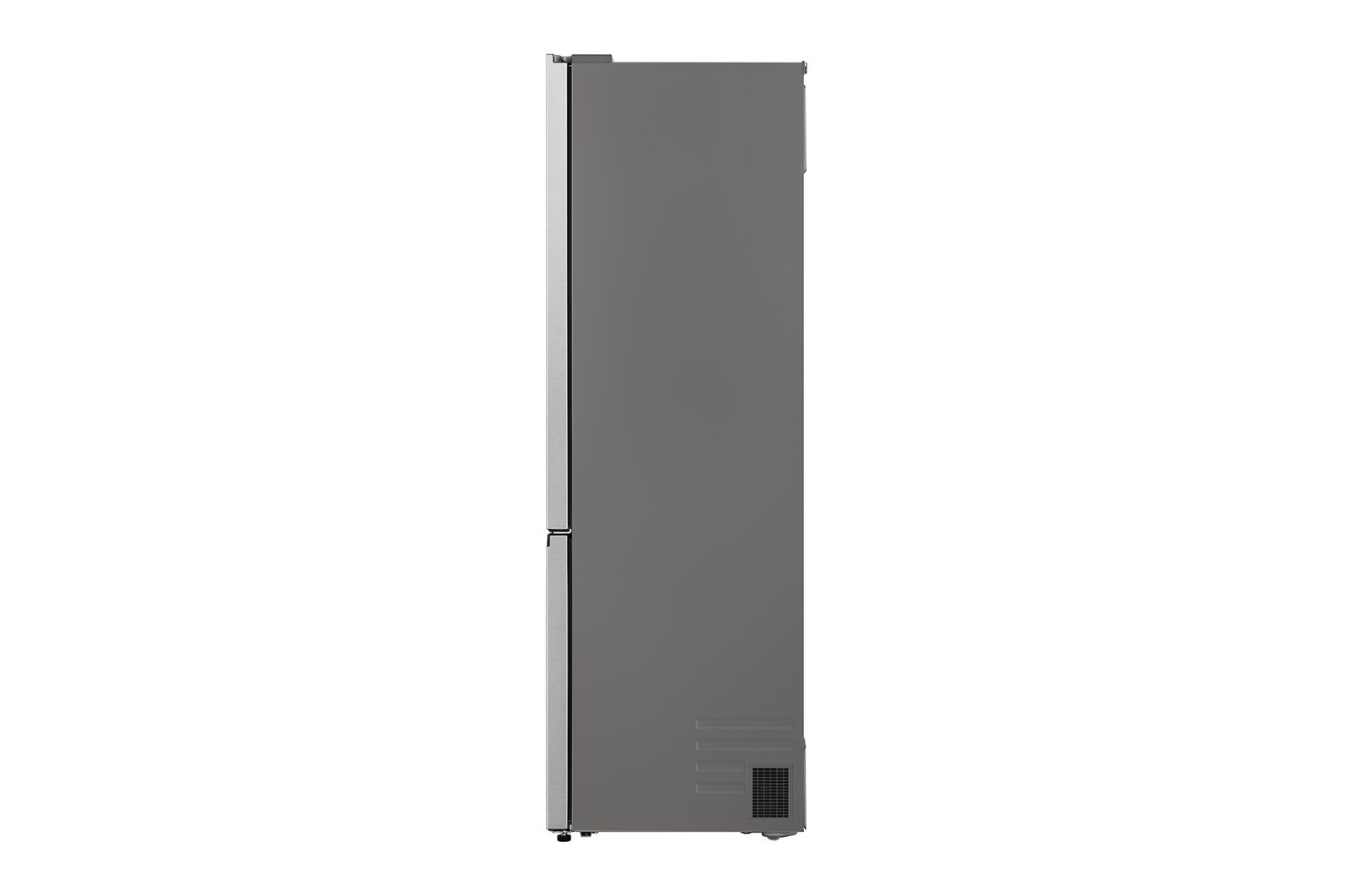 LG Unterer Gefrierschrank (GBBS726CPY) Rückansicht mit hinterem Panel