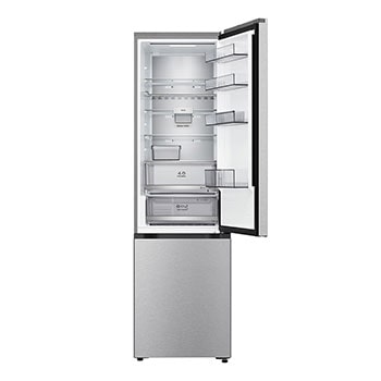 À esquerda, carne com -3 °C, no centro, peixe fresco com 0 °C e, à direita, queijo com 2 °C.